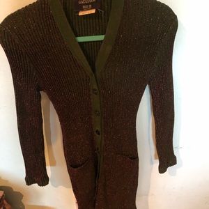 Jean Paul Gaultier long cardigan or dress.